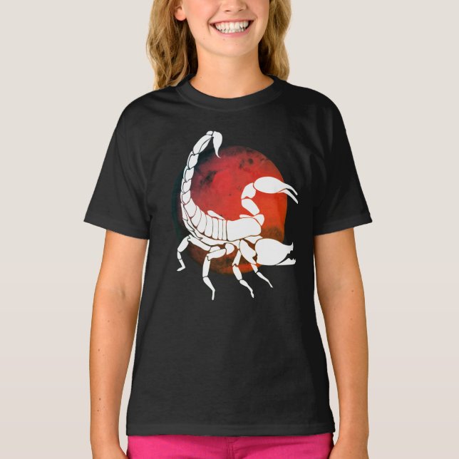 Scorpio Zodiac Sign T-Shirt (Vorderseite)