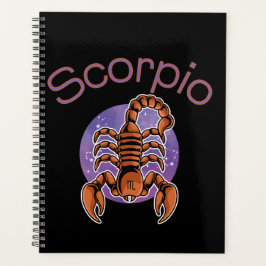 Scorpio Zodiac Signature Calendar Planer