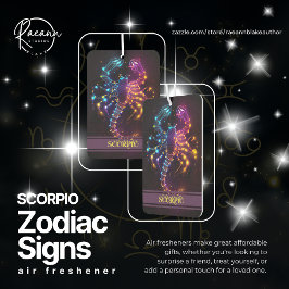 Scorpio Zodiac Signs Celestial Air Freshener Autolufterfrischer