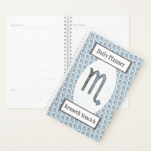 Scorpio Zodiac Symbol Element von Kenneth Yoncich Planer