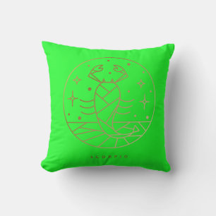 Scorpio Zodiac Throw Kissen