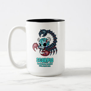 Scorpio Zombie Zweifarbige Tasse