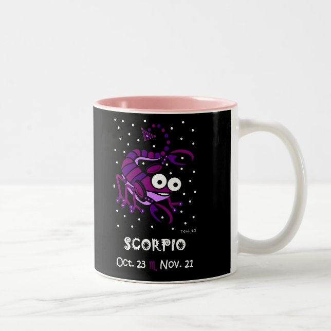 SCORPIO ZWEIFARBIGE TASSE (Rechts)