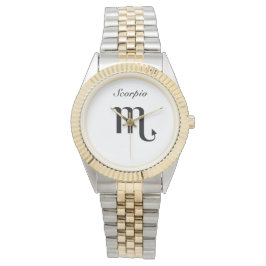 Scorpion du Zodiaque. Montres Hommes.