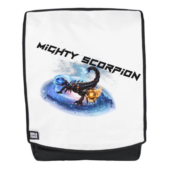 SCORPION OF THE COSMIC ARCANE RUCKSACK (Vorderseite)