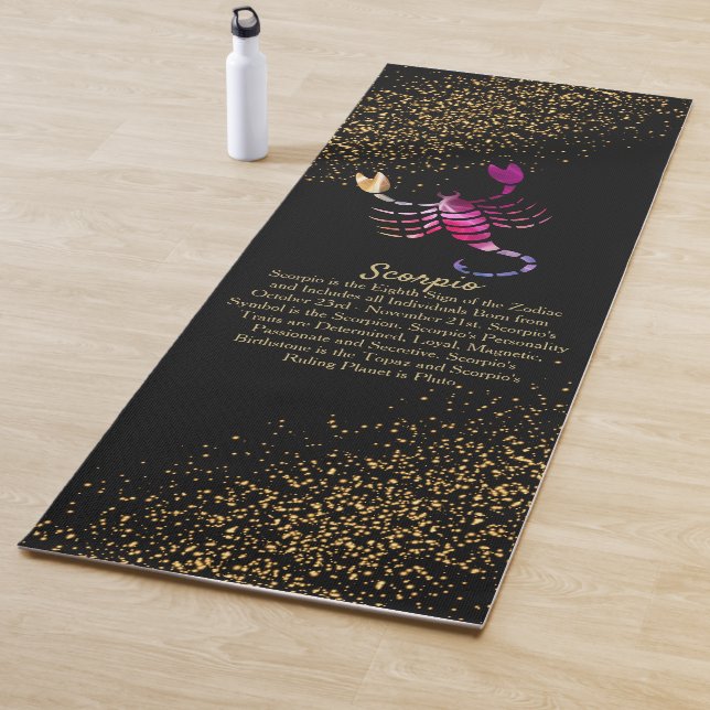 Scorpion the Scorpion - Zodiac Zeichen Yogamatte (Beispiel)