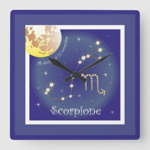 Scorpione 24 ottobre al 22 novembre Uhr