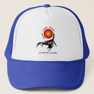 Scorpiun 24 Oktober fin 22 november Cap Truckerkappe