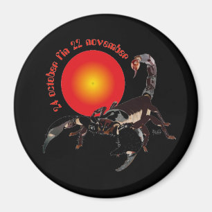 Scorpiun 24 Oktober fin 22 november Magnet