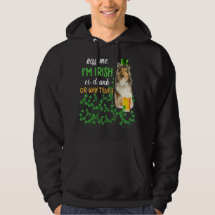 Scotch Collie küsste mir, dass ich irisch oder Bet Hoodie