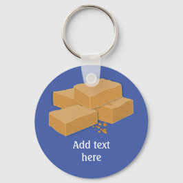 Scotch Fudge is Tablet - Traditional Scottish food Schlüsselanhänger