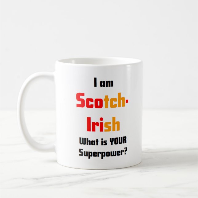 scotch-irish kaffeetasse (Links)