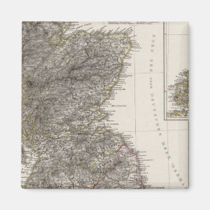 Scotland Atlas Karte 2 Magnet
