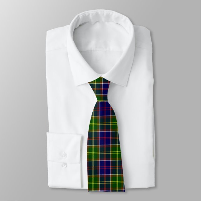 Scotland Ayrshire District Tartan Krawatte (Gebunden)
