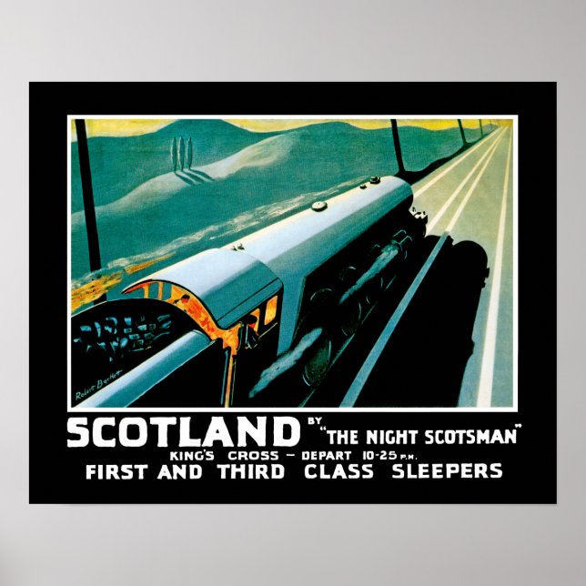 Scotland by The Night Scotsman Poster (Vorne)