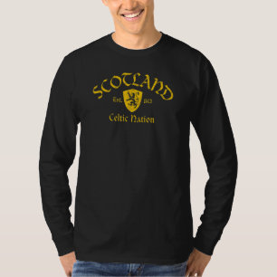 Scotland Celtic Nation Established 843 1 T-Shirt