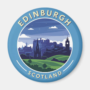 Scotland Edinburgh Dugald Stewart Monument Magnet