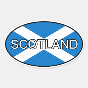 Scotland Euro Sticker
