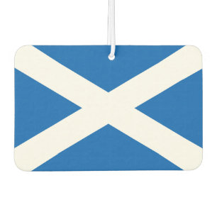 SCOTLAND FLAG BLAUE WHUE CROSS AUTOLUFTERFRISCHER