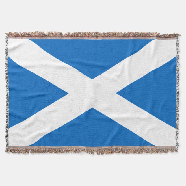 Scotland Flag Design Decke (Vorderseite)