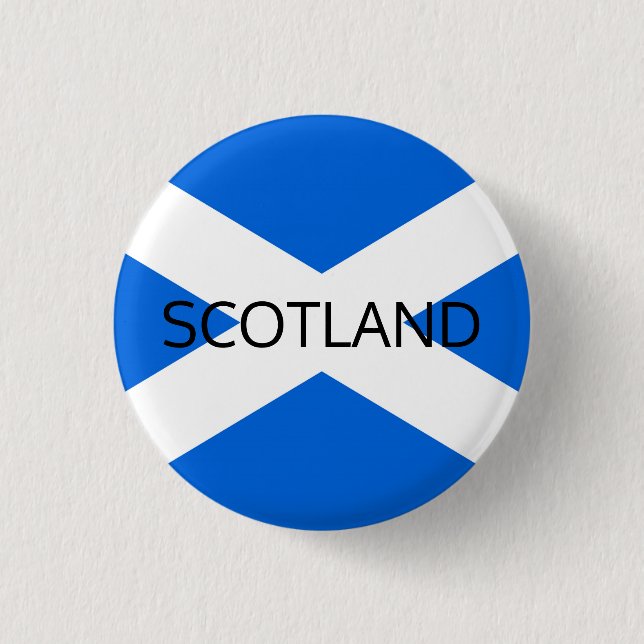Scotland Flag Scotland pbcnt Button (Vorderseite)