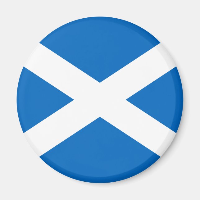 Scotland flagge Magnet (Vorne)