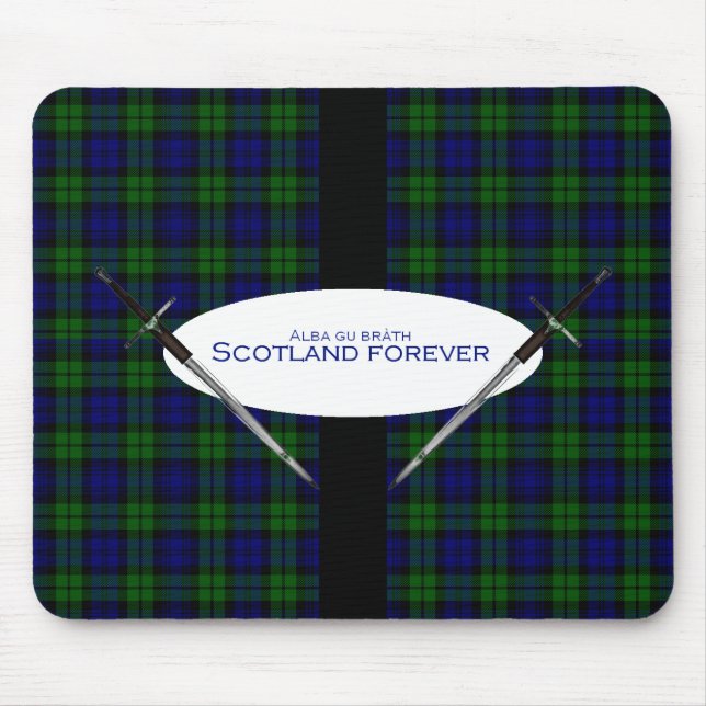 Scotland Forever Alba gu bràth Mousepad (Vorne)