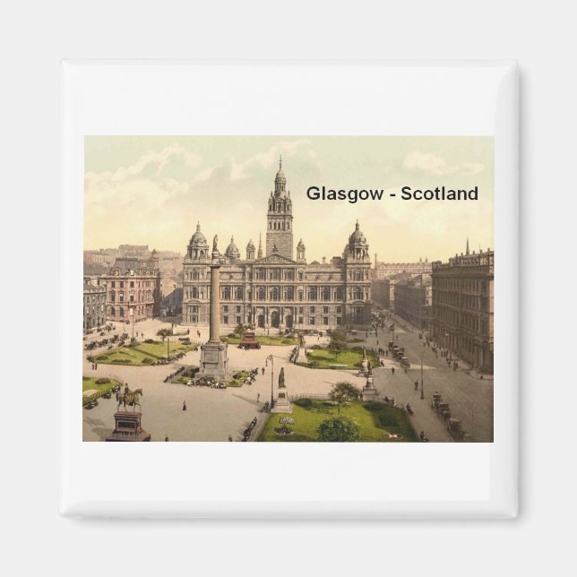 Scotland Glasgow George Square (St.K.) Magnet (Vorne)