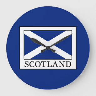 Scotland Große Wanduhr