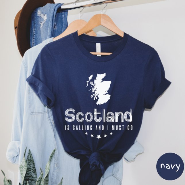 Scotland Is Calling And I Must Go T-shirt (Von Creator hochgeladen)
