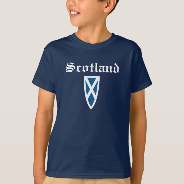 Scotland Kids T - Shirt (Vorderseite)