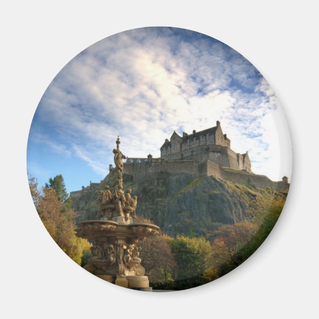SCOTLAND : Majestic Scotland, aimant frigo. (Devant)