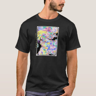 Scotland Map Scottish Clan Names Locations Celtic T-Shirt