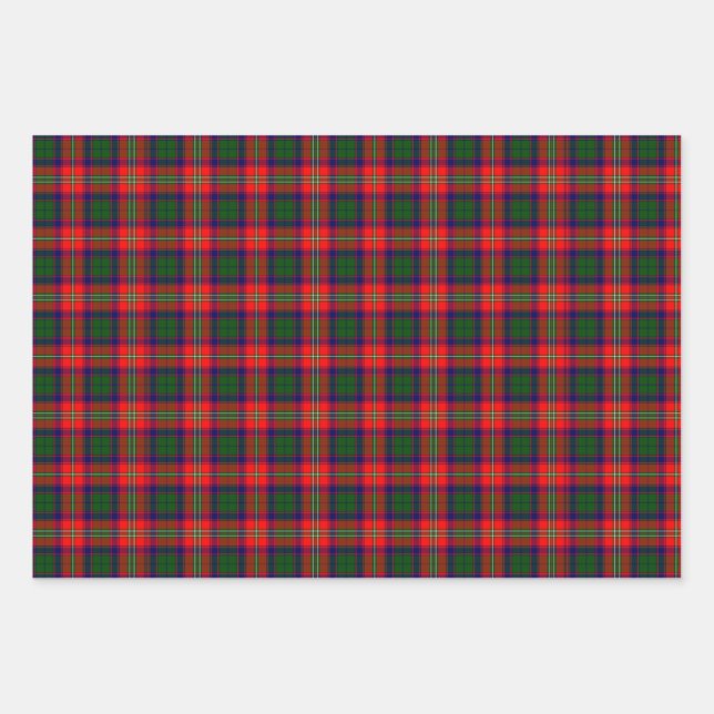 Scotland Roxburgh District Tartan Geschenkpapier Set (Vorderseite)