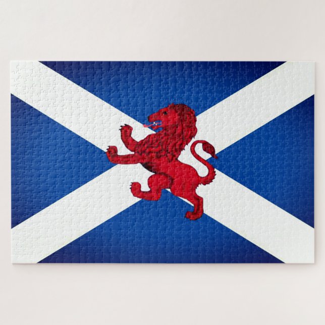 Scotland Saint Andrew's flagge/Rampant Lion 1014 (Horizontal)