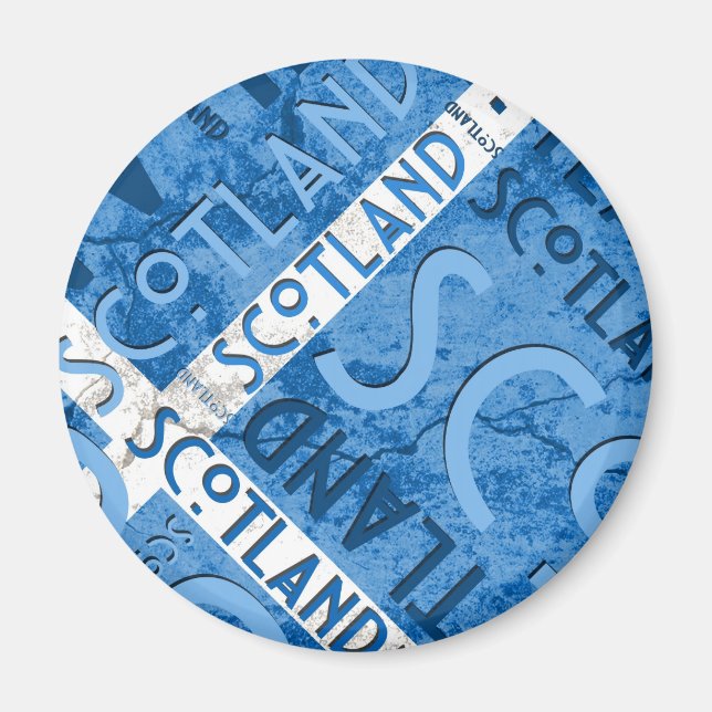 Scotland Salreifen Magnet (Vorne)