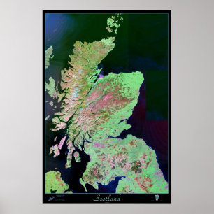 Scotland satellite poster
