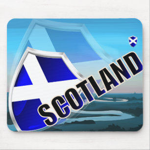 Scotland Shield Mousepad