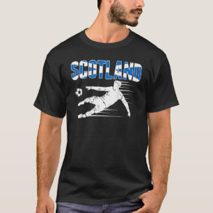 Scotland Soccer Lovers Jersey Support Scottish Foo T-Shirt