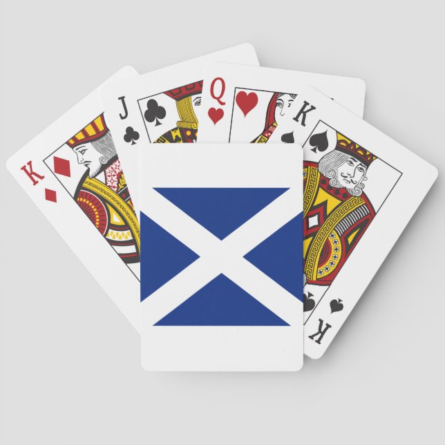 SCOTLAND SPIELKARTEN (Rückseite)
