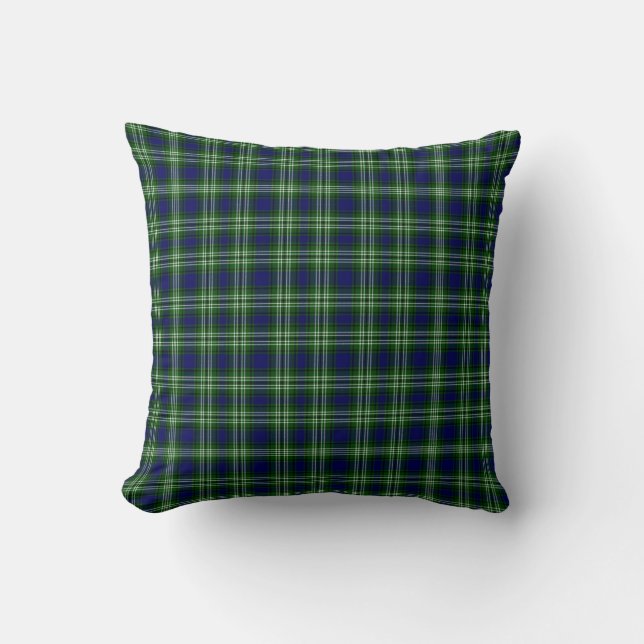 Scotland Tweedside District Tartan Kissen (Vorderseite)