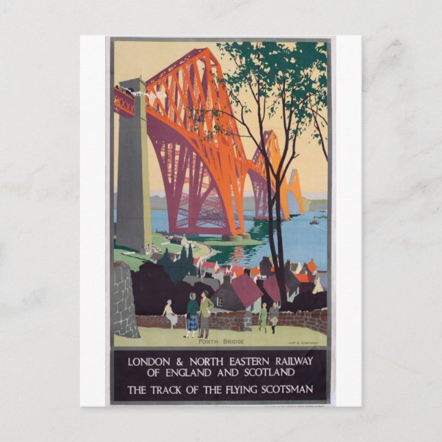 Scotland Vintage Travel Postcard Postkarte (Vorderseite)