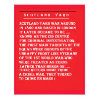 Scotland Yard die Geschichte von London England