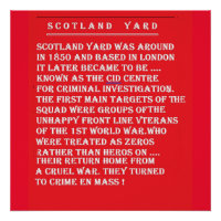 Scotland Yard die Geschichte von London England