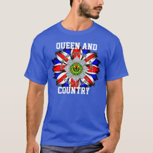 Scots Guards Queen und Country T-Shirt. T-Shirt