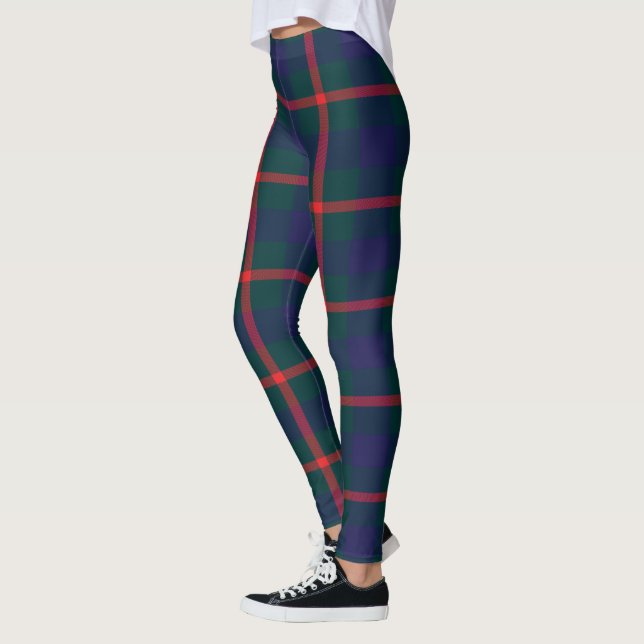 Scotstee Clan Agnew Tartan Frauen Leggings (Links)
