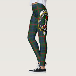 Scotstee Clan Aiton Junting Wappen Tartan Women Leggings