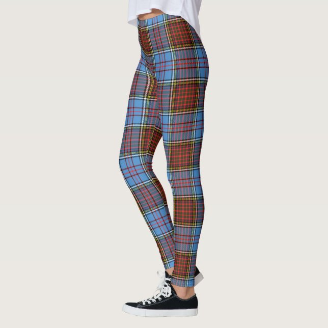 Scotstee Clan Anderson Modern Tartan Women Legging Leggings (Links)