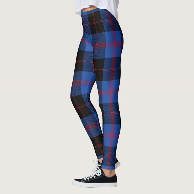 Scotstee Clan Angus Modern Tartan Frauen Leggings (Links)