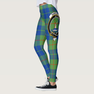Scotstee Clan Barclay Junting Ancient Wappen Tarta Leggings